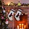 Glitzhome® 21" LED Cat Christmas Stockings, 2ct.